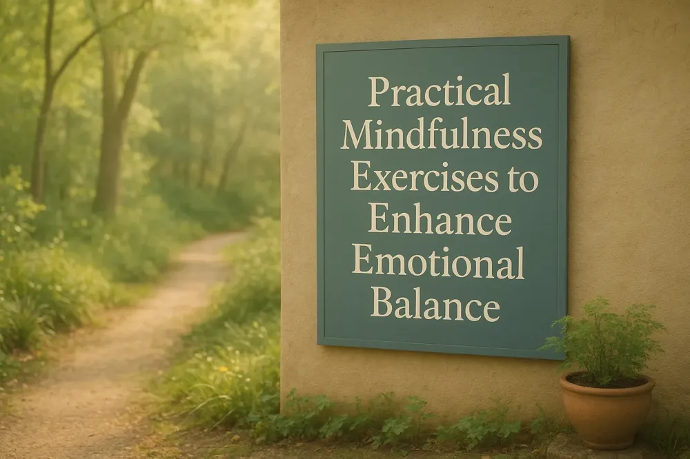 Practical Mindfulness Exercises to Enhance Emotional Balance