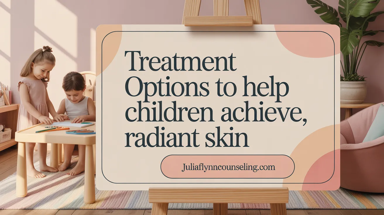 Treatment Options to Help Children Achieve Clearer Skin