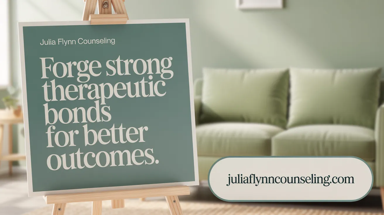 Forge Strong Therapeutic Bonds for Better Outcomes