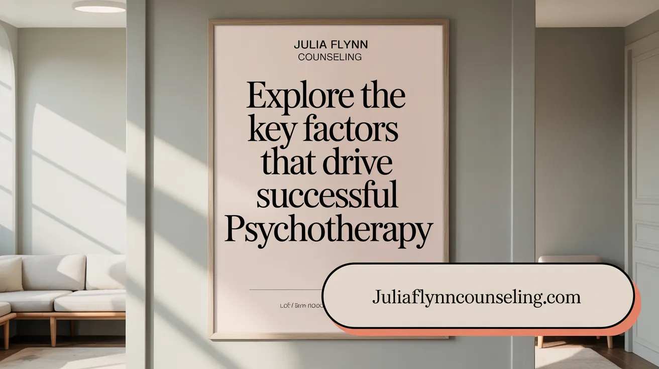Explore the Key Factors That Drive Successful Psychotherapy