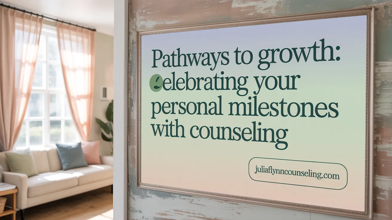 Pathways to Growth: Celebrating Your Personal Milestones with Counseling