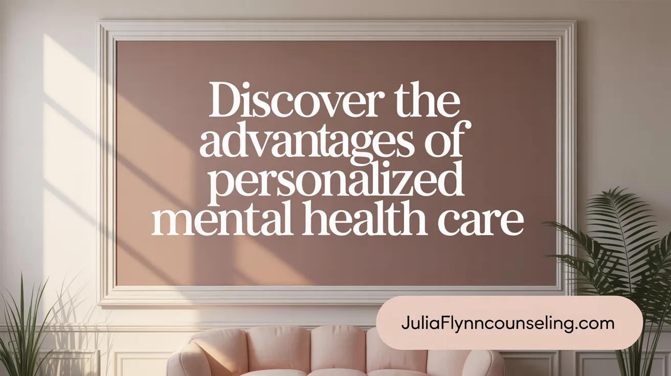 Discover the Advantages of Personalized Mental Health Care