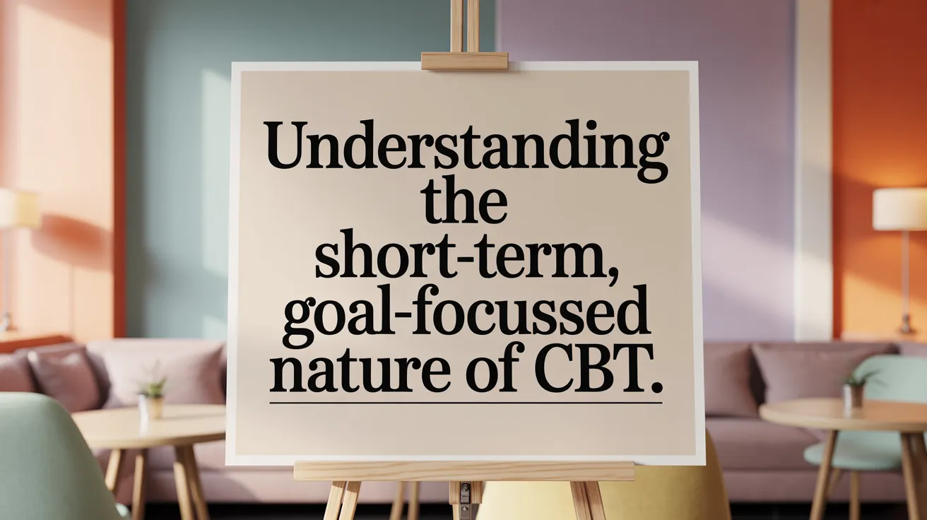 Understanding the Short-Term, Goal-Focused Nature of CBT.
