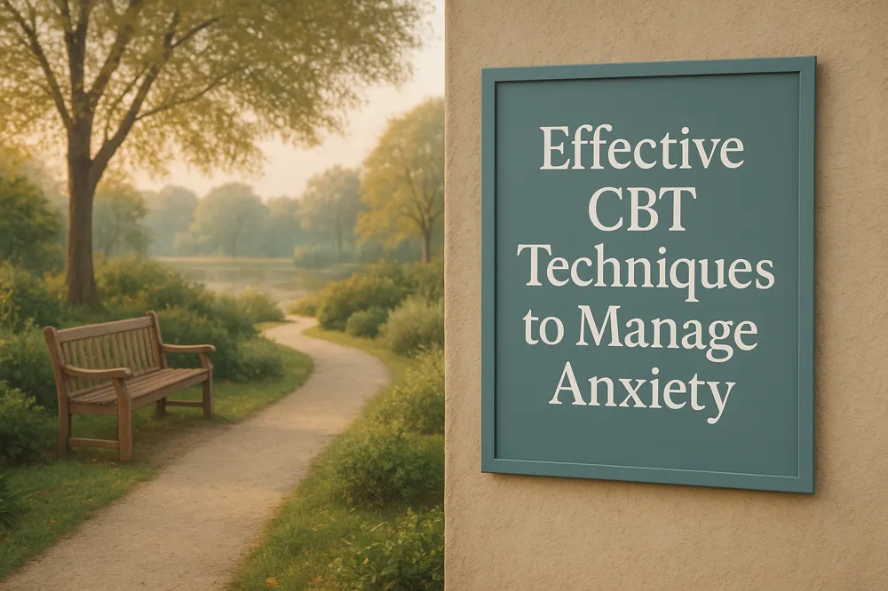 Effective CBT Techniques to Manage Anxiety
