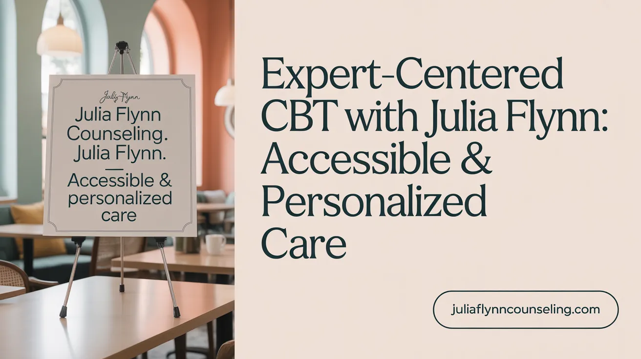 Expert-Centered CBT with Julia Flynn: Accessible & Personalized Care