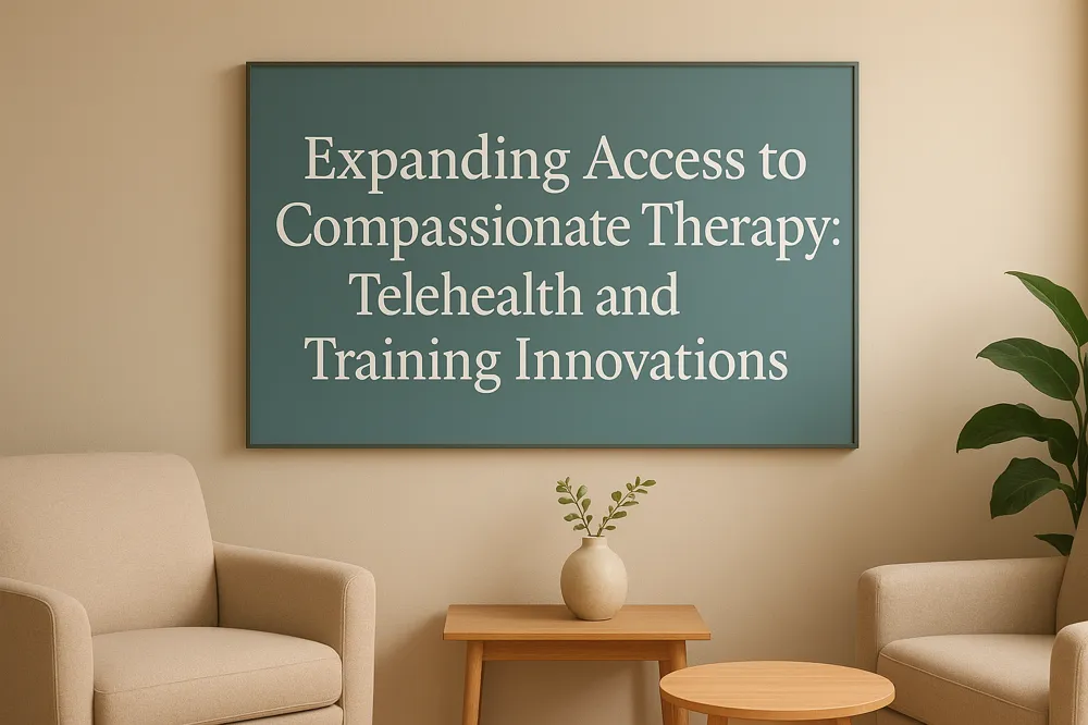 Expanding Access to Compassionate Therapy: Telehealth and Training Innovations