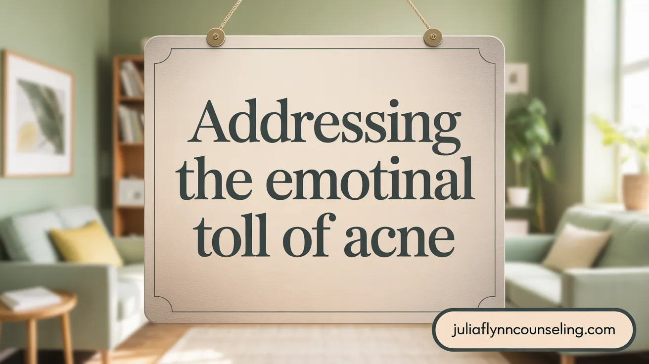 Addressing the Emotional Toll of Acne