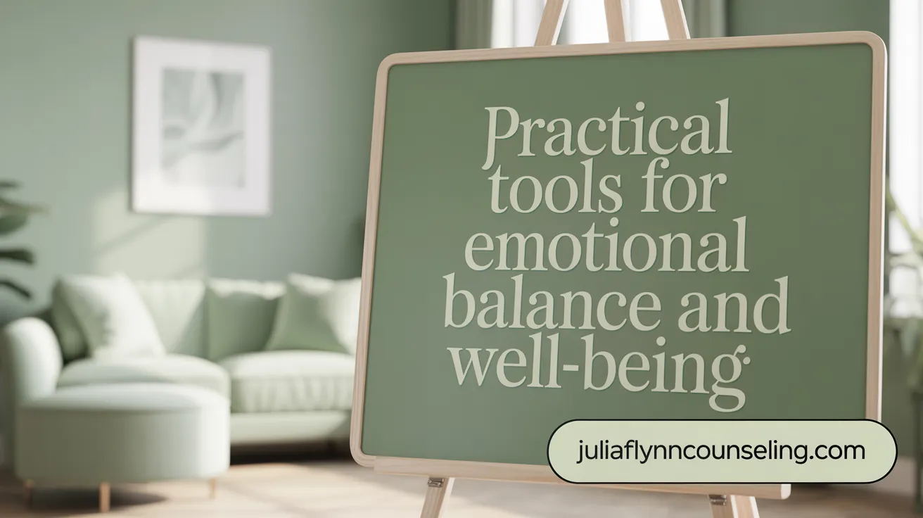 Practical Tools for Emotional Balance and Well-Being