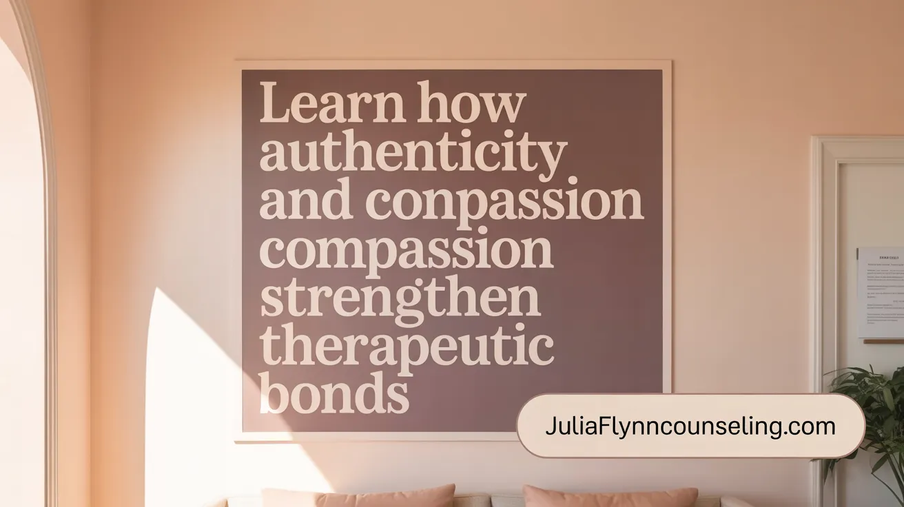 Learn How Authenticity and Compassion Strengthen Therapeutic Bonds