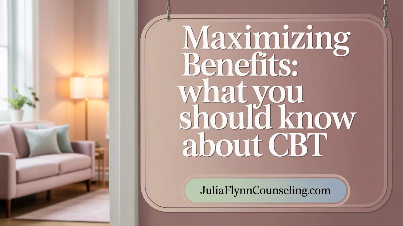 Maximizing Benefits: What You Should Know About CBT