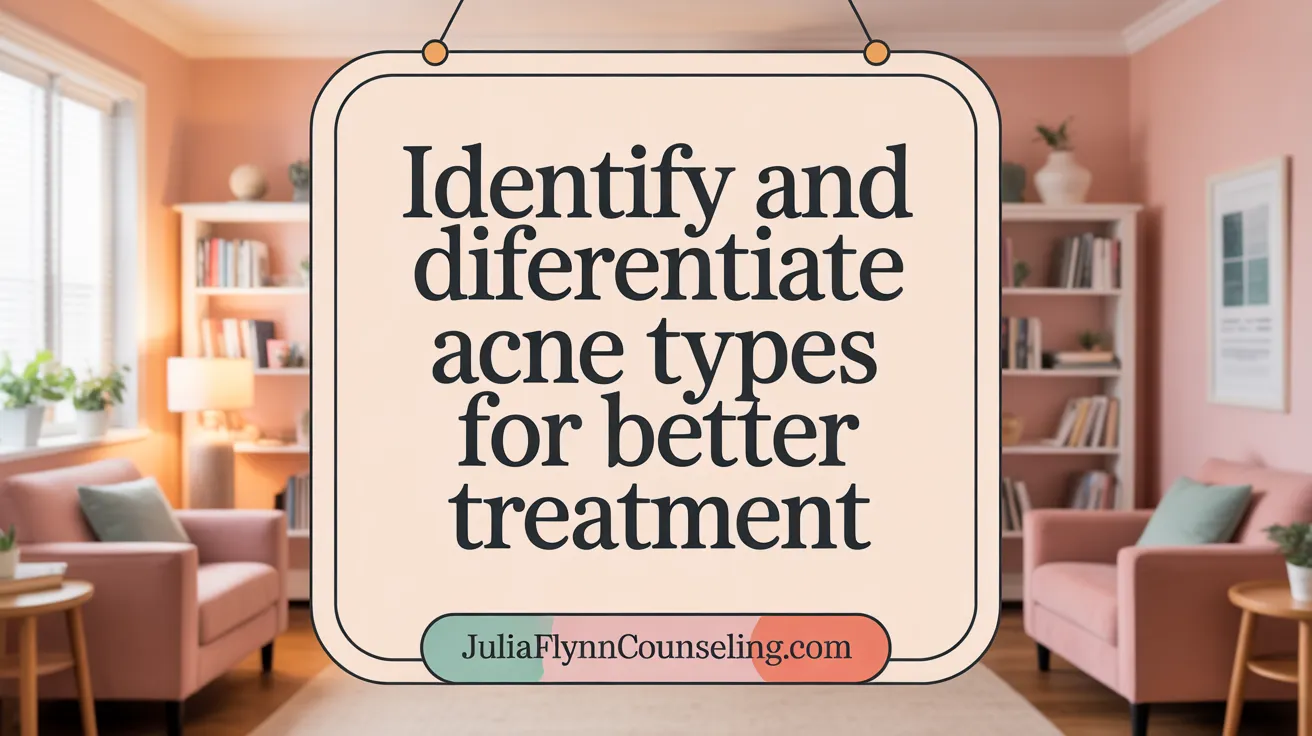 Identify and Differentiate Acne Forms for Better Treatment