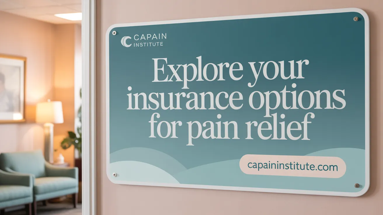 Explore Your Insurance Options for Pain Relief