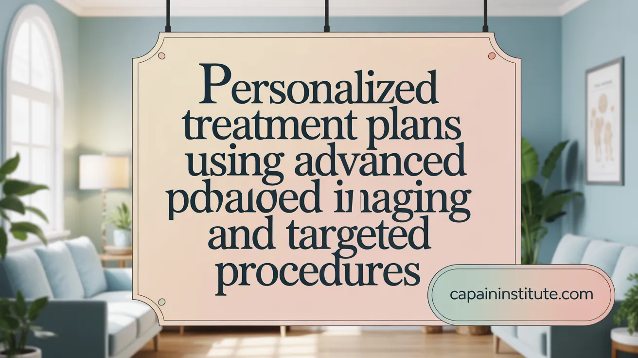 Personalized Treatment Plans Using Advanced Imaging and Targeted Procedures