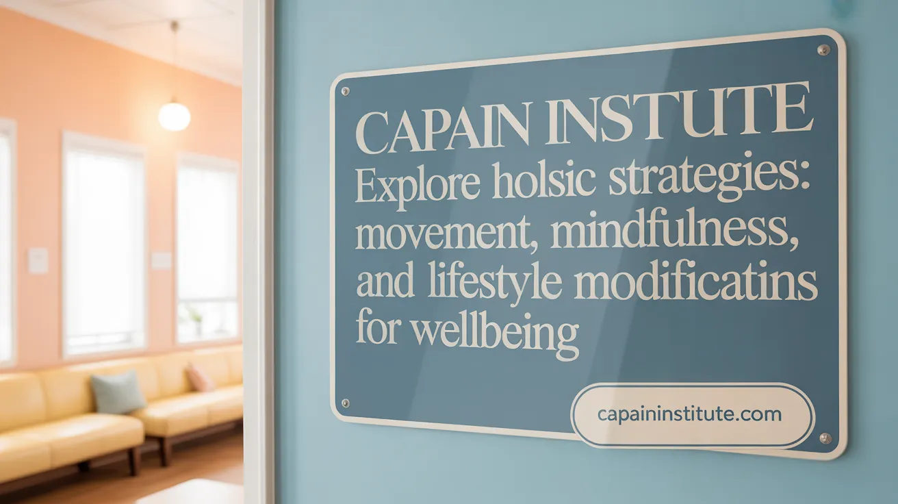 Explore Holistic Strategies: Movement, Mindfulness, and Lifestyle Modifications