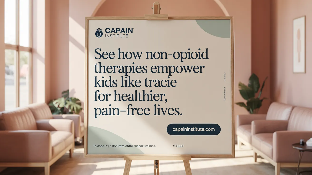 See how non-opioid therapies empower kids like Tracie for healthier, pain-free lives.