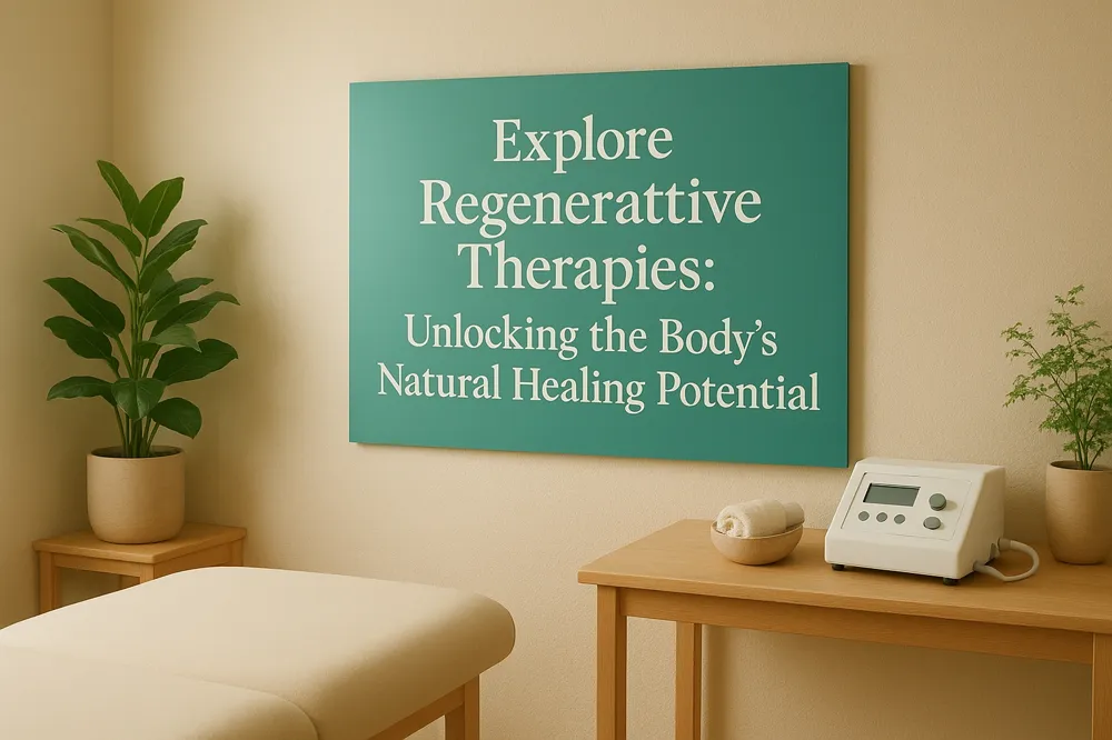 Explore Regenerative Therapies: Unlocking the Body's Natural Healing Potential