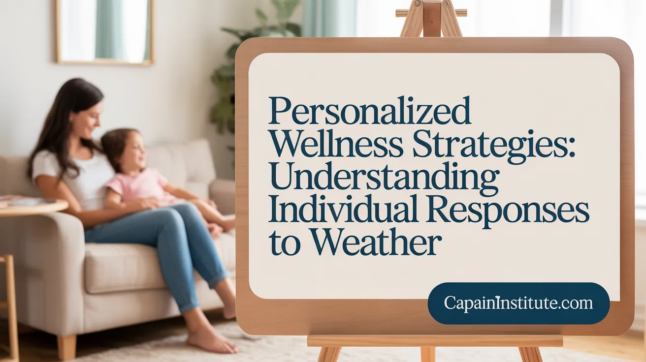 Personalized Pain Management: Understanding Individual Sensitivities to Weather