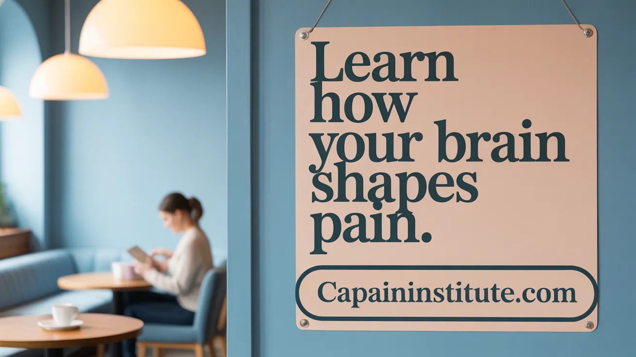 Learn How Your Brain Shapes Pain
