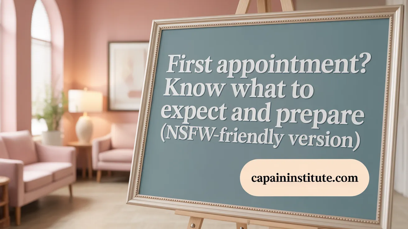 First Appointment? Know What to Expect and Prepare