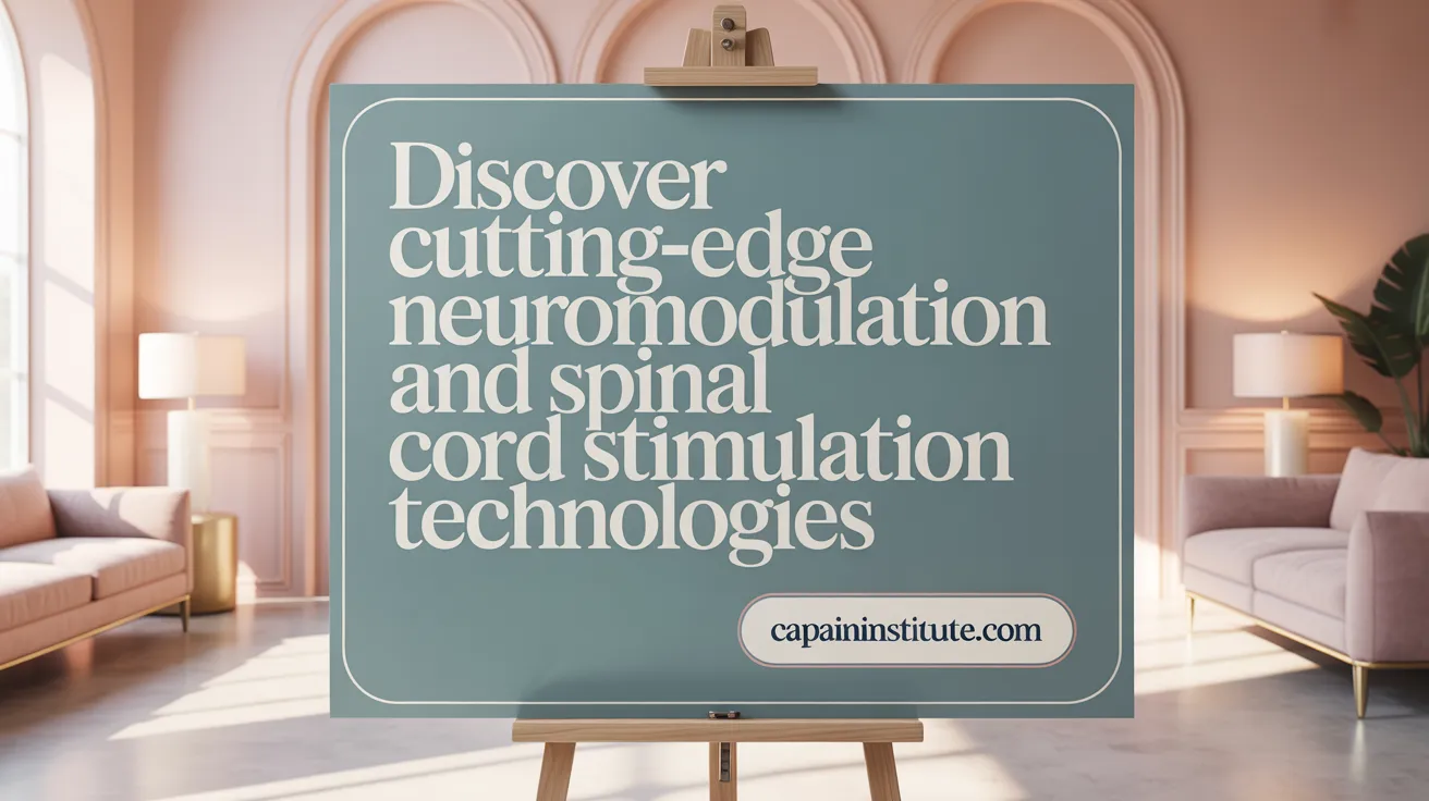 Discover Cutting-Edge Neuromodulation and Spinal Cord Stimulation Technologies