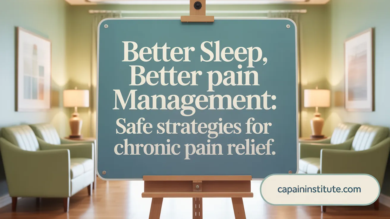 Better Sleep, Better Pain Management: Effective Strategies for Chronic Pain Relief