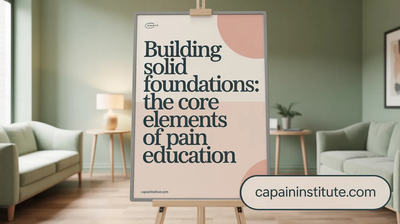 Building Solid Foundations: The Core Elements of Pain Education