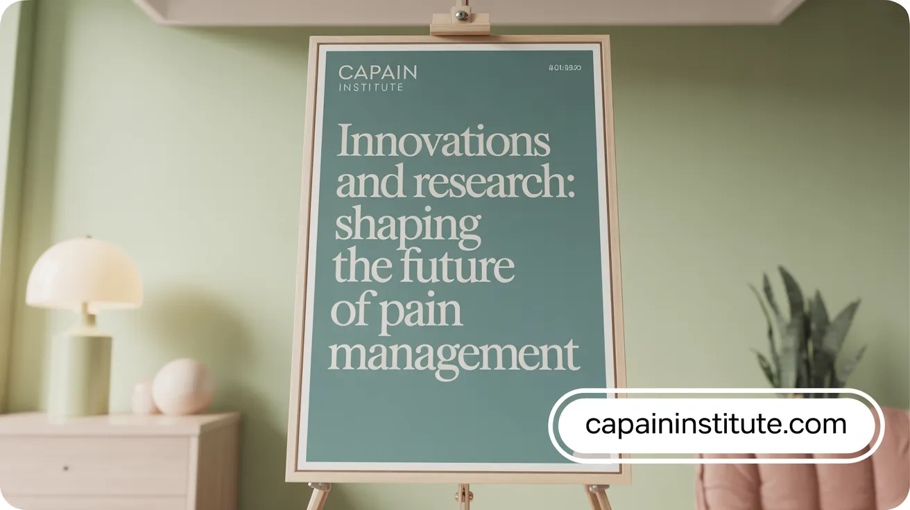 Innovations and Research: Shaping the Future of Pain Management