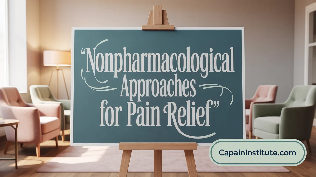Nonpharmacological Therapies for Pain Relief