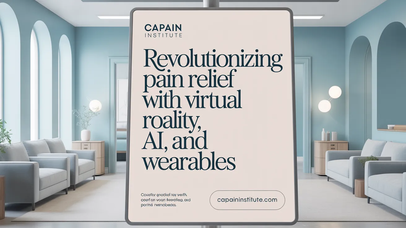 Revolutionizing Pain Relief with Virtual Reality, AI, and Wearables