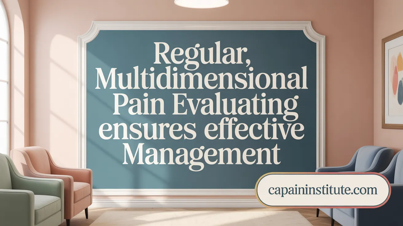 Regular, Multidimensional Pain Evaluation Ensures Effective Management