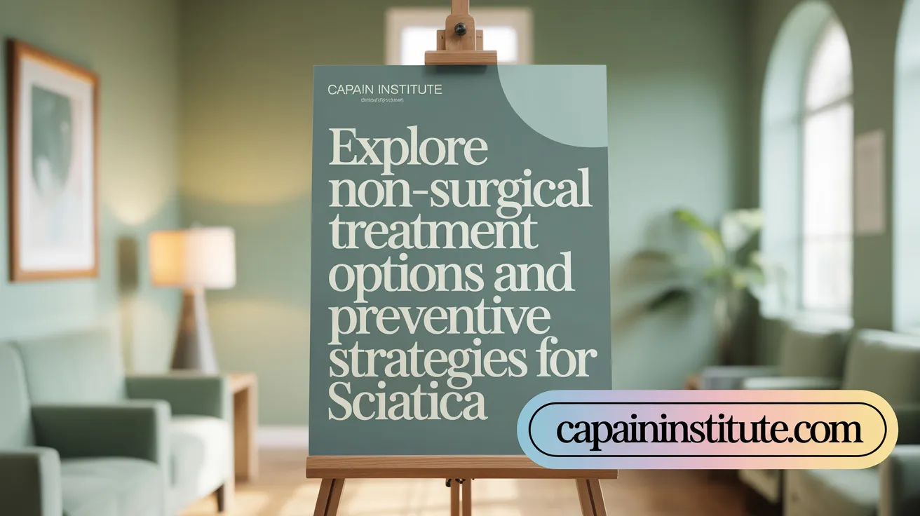 Explore Non-Surgical Treatment Options and Preventive Strategies for Sciatica