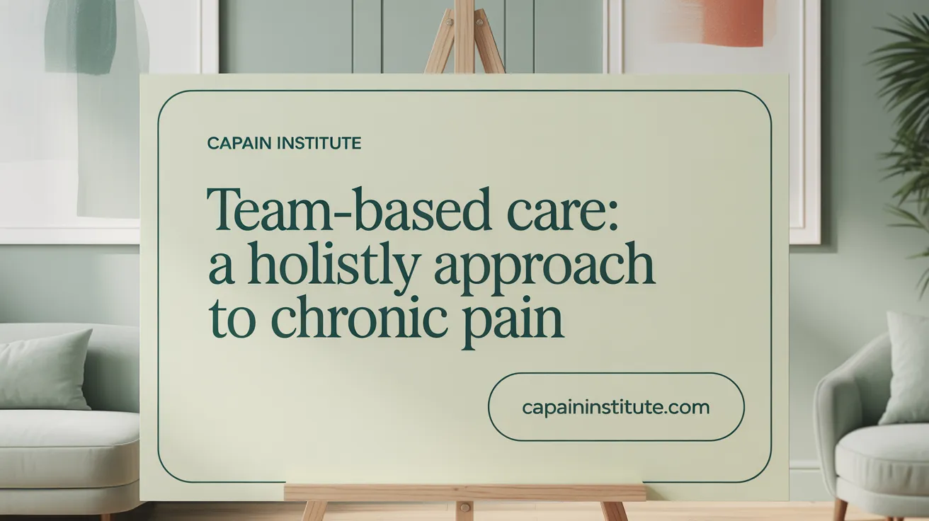 Team-Based Care: A Holistic Approach to Chronic Pain