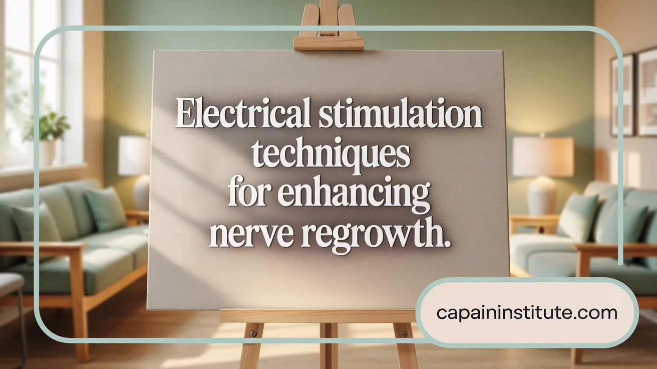 Electrical Stimulation Techniques for Optimal Nerve Regrowth