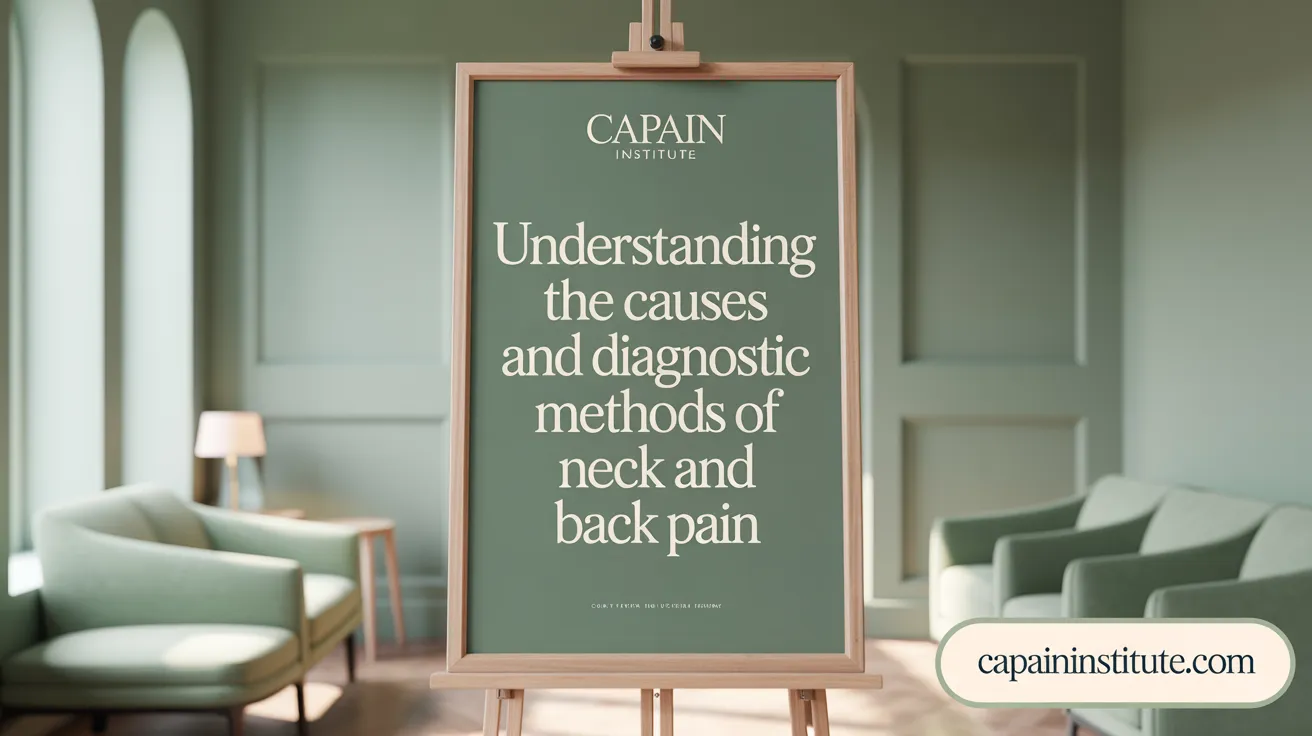 Understanding the Causes and Diagnostic Methods of Neck and Back Pain