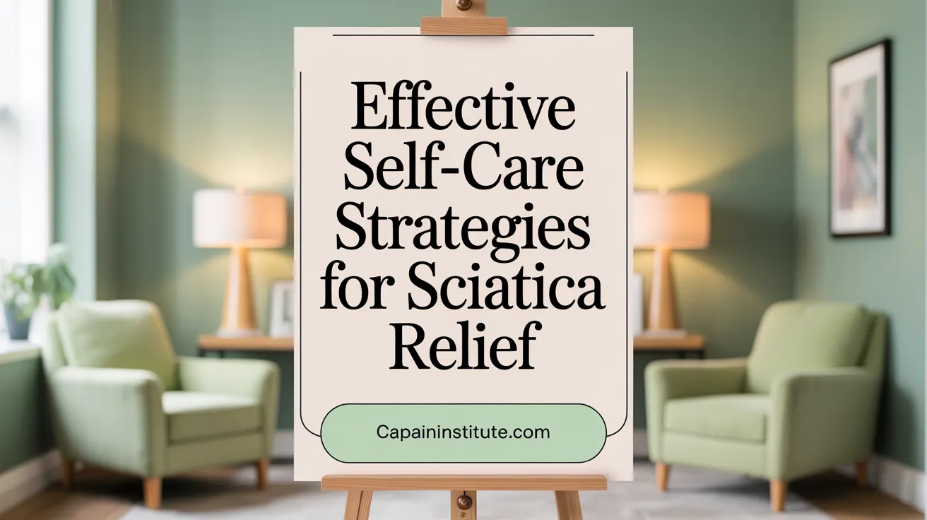 Effective Self-Care Strategies for Sciatica Relief