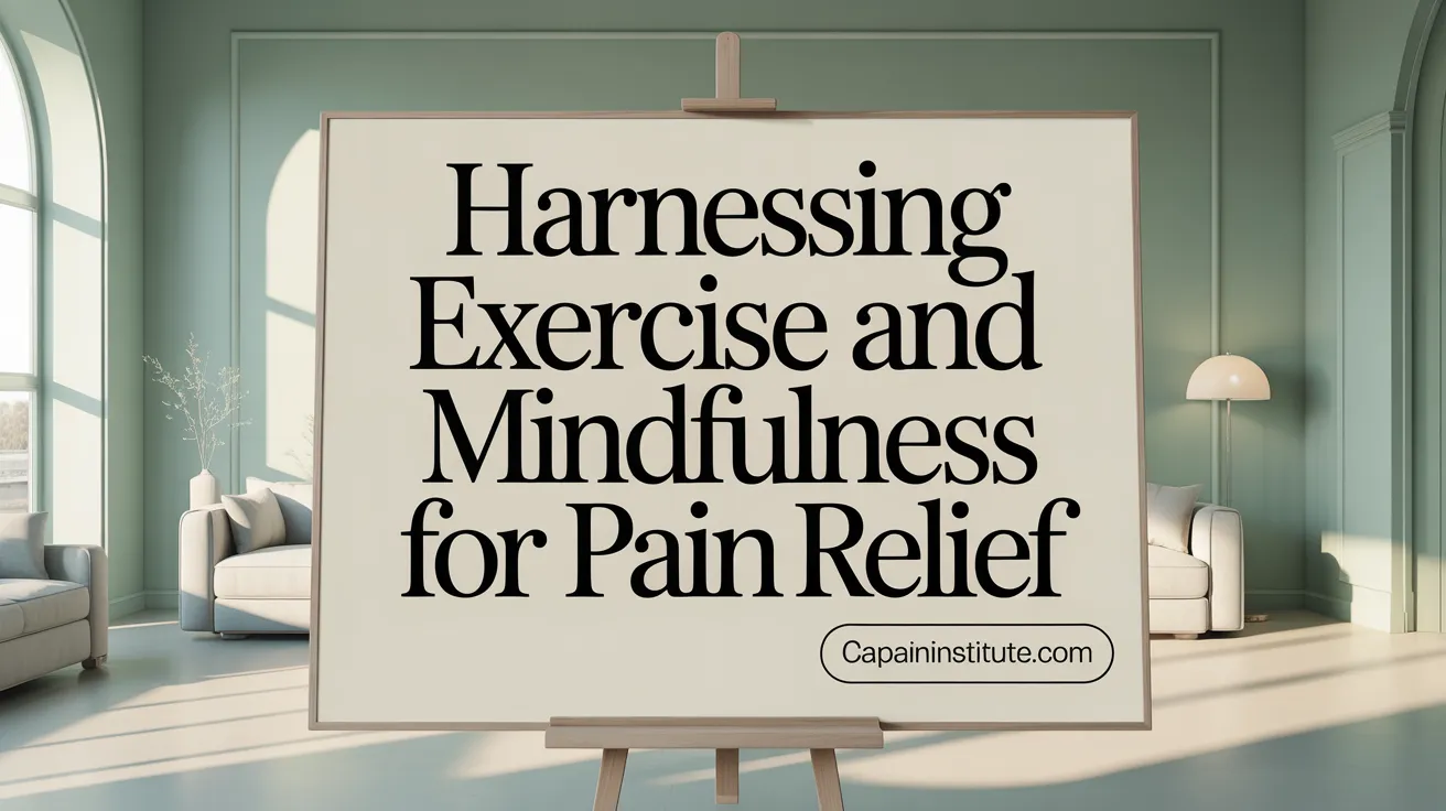 Harnessing Exercise and Mindfulness for Pain Relief
