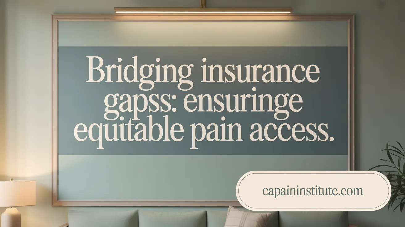 Bridging Insurance Gaps: Ensuring Equitable Pain Access