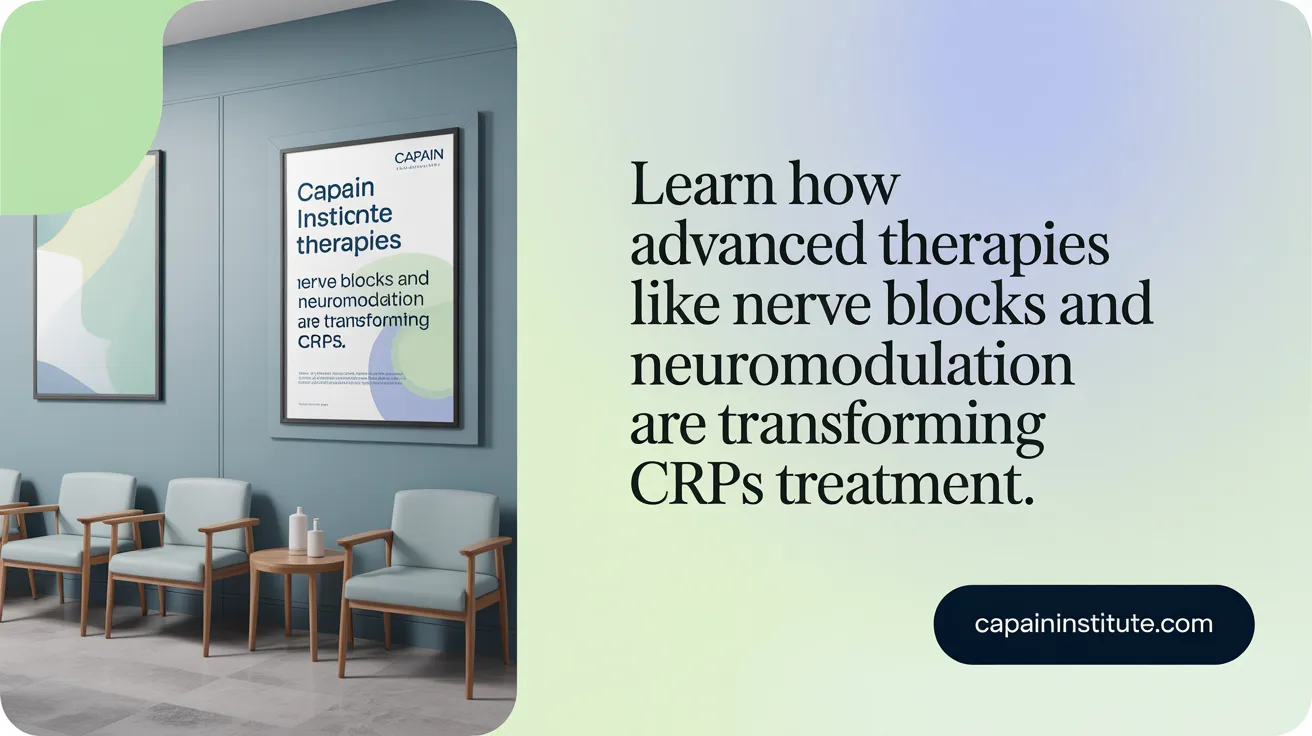 Learn how advanced therapies like nerve blocks and neuromodulation are transforming CRPS treatment.