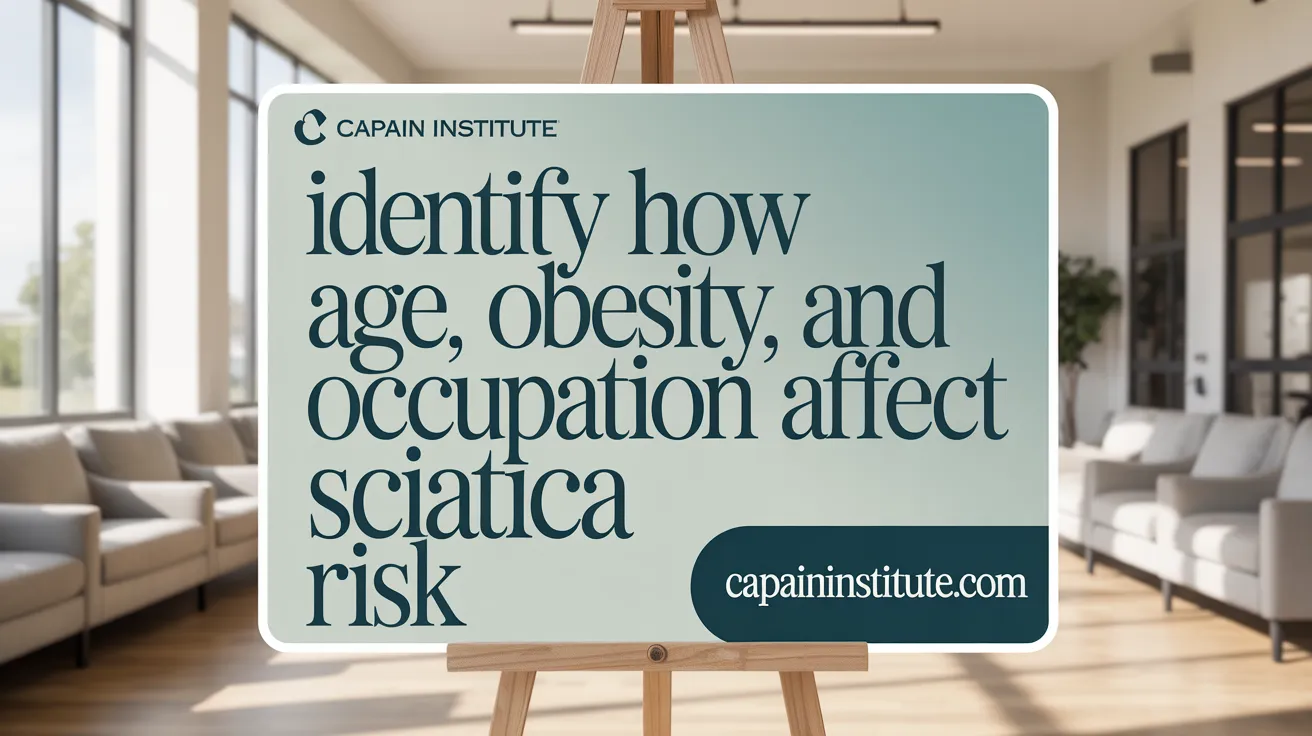Identify How Age, Obesity, and Occupation Affect Sciatica Risk
