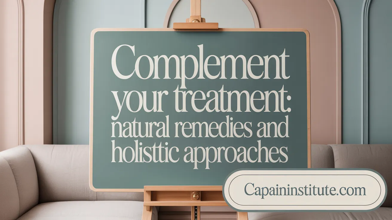 Complement your treatment: Natural remedies and holistic approaches