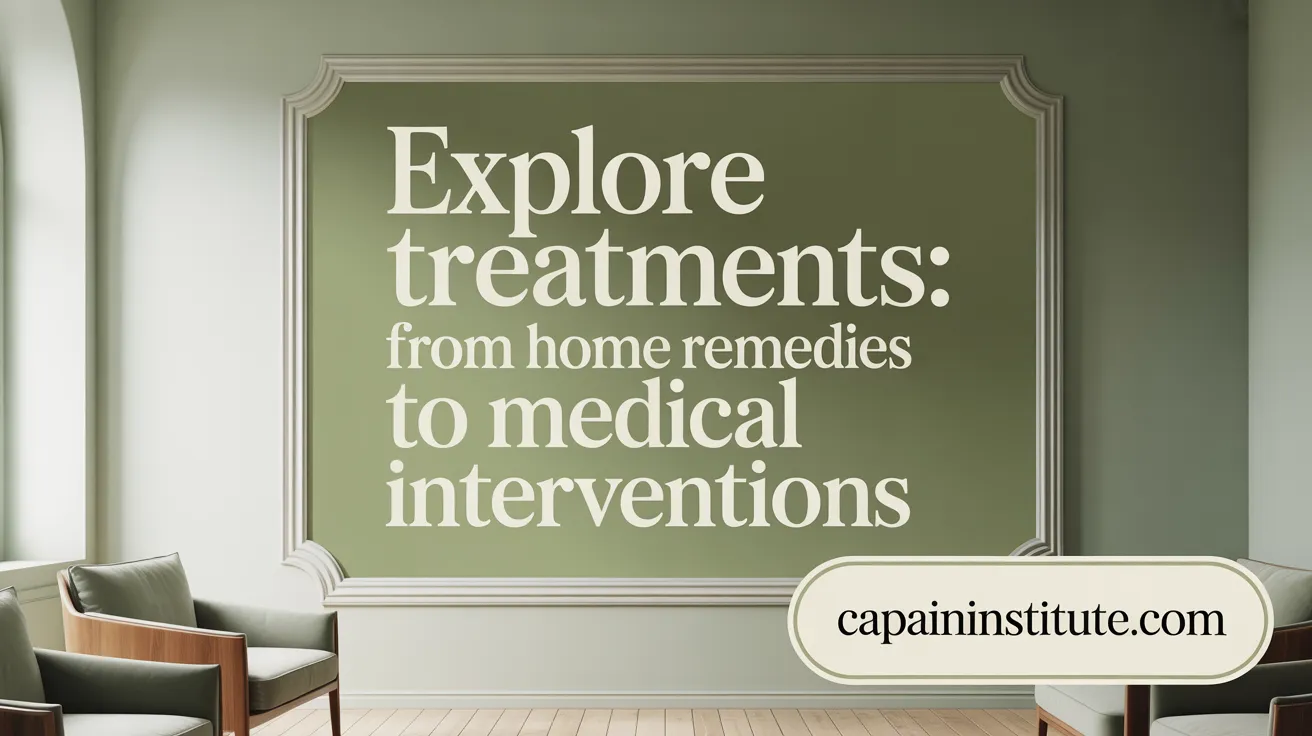 Explore Treatments: From Home Remedies to Medical Interventions