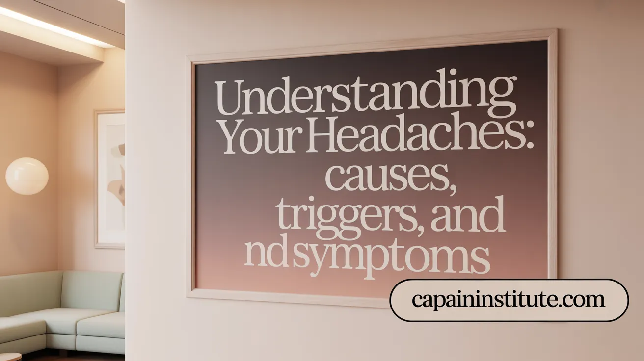 Understanding Your Headaches: Causes, Triggers, and Symptoms