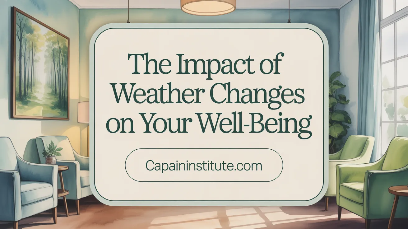 The Impact of Barometric Pressure on Your Pain Levels