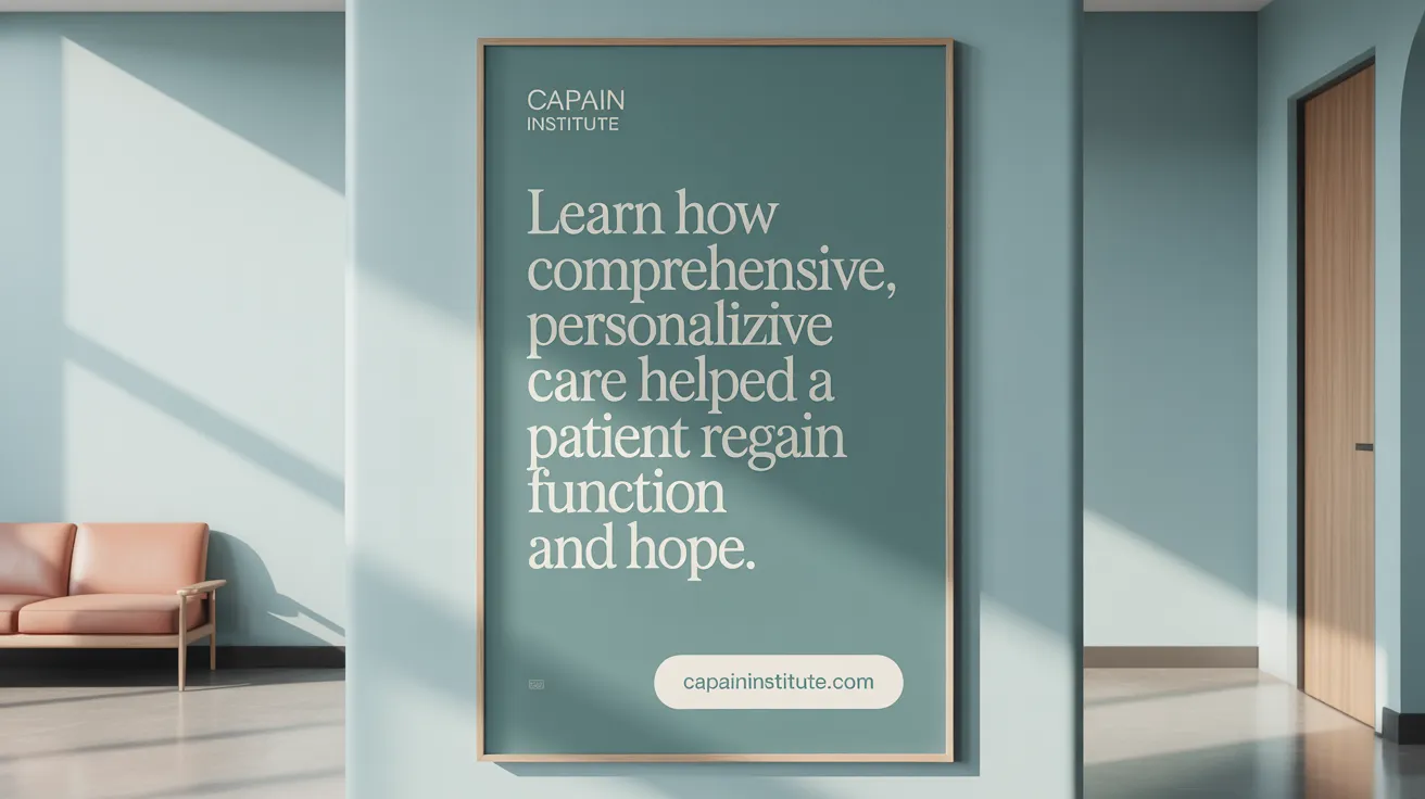 Learn how comprehensive, personalized care helped a patient regain function and hope.