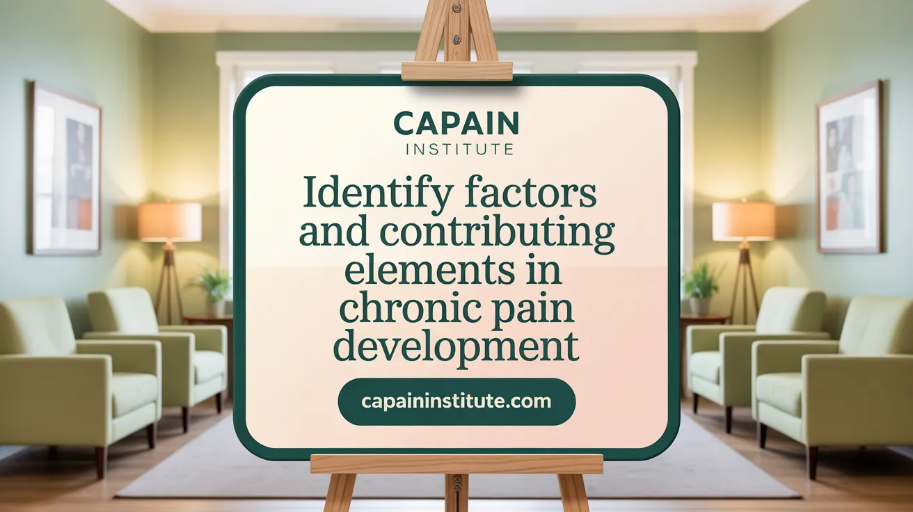 Identify Risk Factors and Contributing Elements in Chronic Pain Development