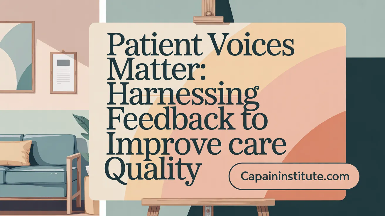 Patient Voices Matter: Harnessing Feedback to Improve Care Quality