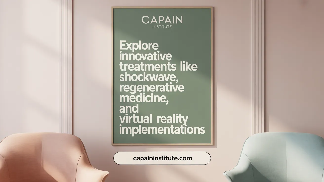Explore innovative treatments like shockwave therapy, regenerative medicine, and virtual reality implementations