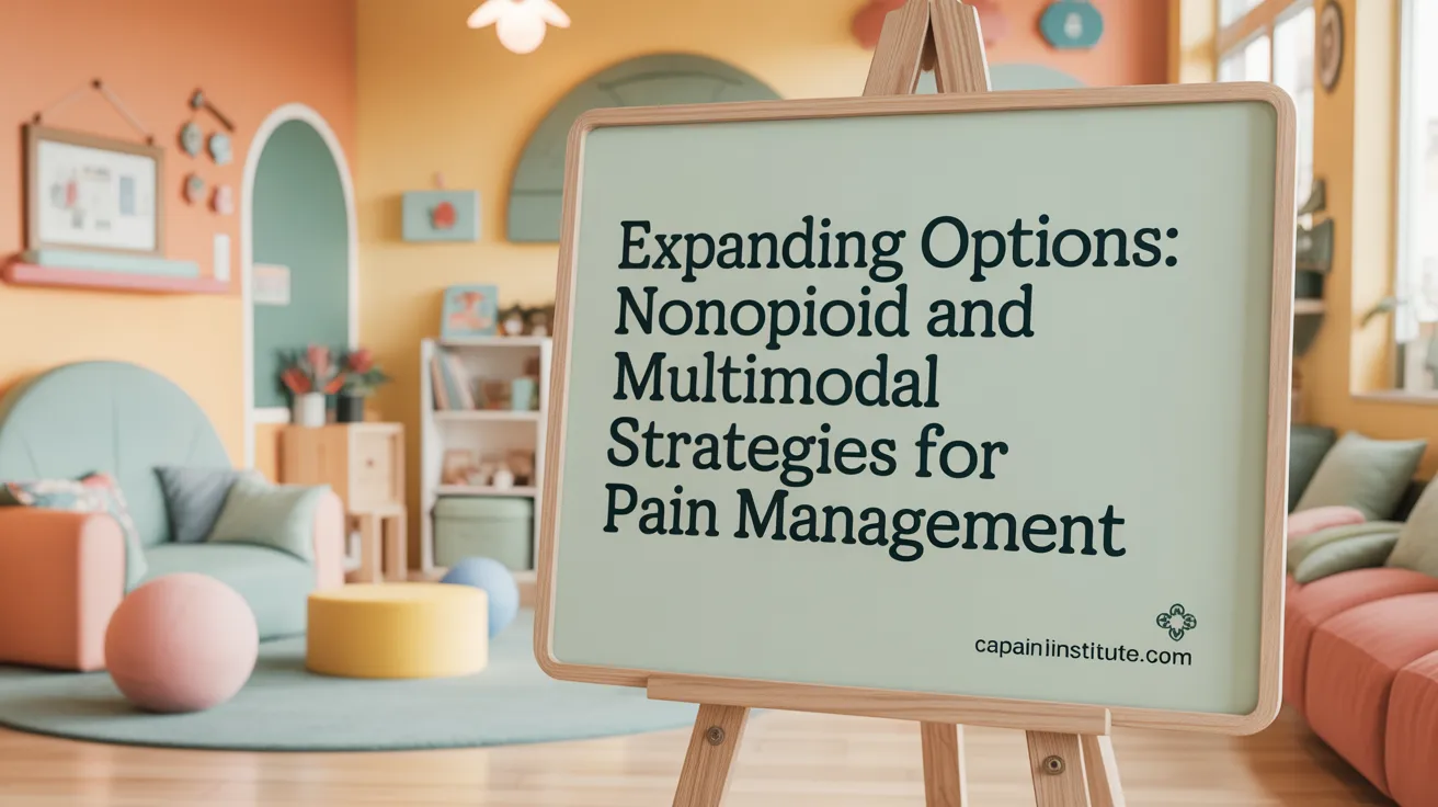 Expanding Options: Nonopioid and Multimodal Strategies