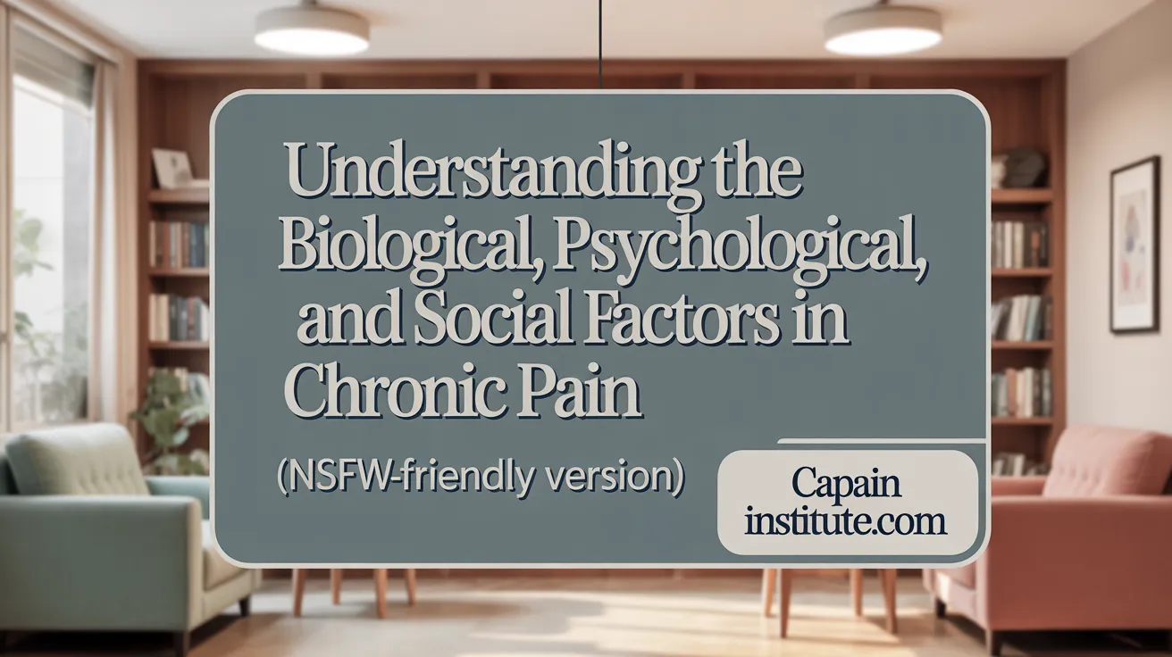 Understanding the Biological, Psychological, and Social Factors in Chronic Pain