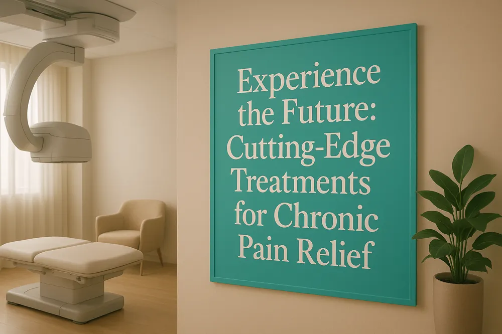 Experience the Future: Cutting-Edge Treatments for Chronic Pain Relief